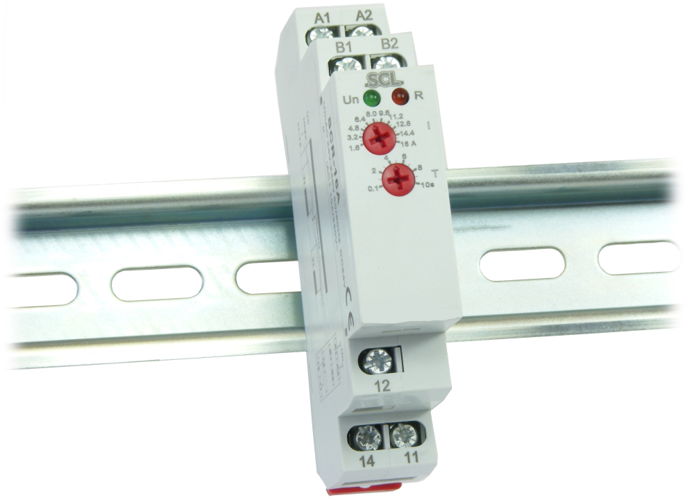 SCL Current Monitoring Relays - CURRENT SENSING RELAY 5AMP 24VDC/24 ...