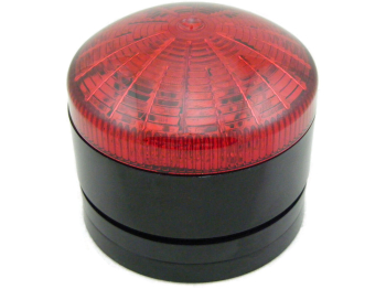 SCL LED FLASHING/STEADY RED 110-240VAC