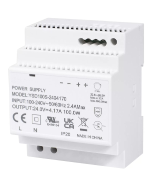 24DC 4.17 AMP DIN POWER SUPPLY 100W 24DC 4.17 AMP DIN POWER SUPPLY 100W
