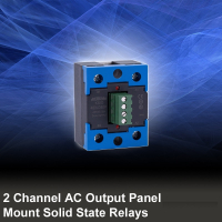 i-Autoc 2 Channel AC Output Panel Mount SSR Relays