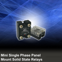 Mini Single Phase Panel Mount Solid State Relays