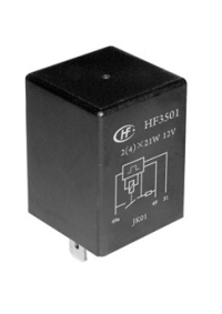 HF3501A Series - Flasher Relay 2x21W + 5W 27VDC