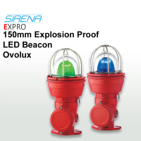 Sirena 150mm Exd Explosion Proof LED Beacon OVOLUX