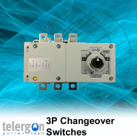 3 Pole Side by Side Changeover Switches 40-160 Amp type S5L