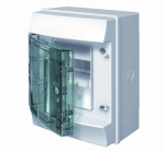 ABB 4 MODULE CONSUMER WITH TRANSPARENT DOOR IP65