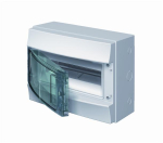 ABB 12 MODULE CONSUMER WITH TRANSPARENT DOOR IP65