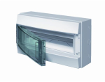 ABB 18 MODULE CONSUMER WITH TRANSPARENT DOOR IP65