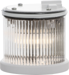 SIRENA TWS FLASHING CLEAR V24/240AC GREY BASE