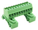 DINKLE DIN RAIL SOCKET HEADER 5.08MM 10POLE 2EHDRD-B3430810P