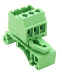 DINKLE DIN RAIL SOCKET HEADER 5.08MM 3 POLE 2EHDRD-B3430803P
