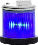 SIRENA MINITWS BLUE allCLEAR STEADY/FLASHING V24DAC BLACK