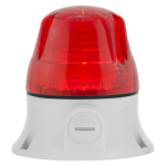SIRENA MICROLAMP LED RED V90/240AC GREY BASE