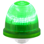SIRENA OVOLUX LED R GREEN V90/240AC GREY BASE