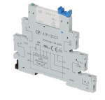 HONGFA RELAY INTERFACE MODULE 1CO 220-240VAC