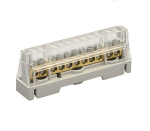 ARNOCANALI 63A 11 WAY TERMINAL BLOCK GREY