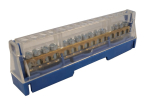 ARNOCANALI 63A 15 WAY TERMINAL BLOCK BLUE