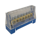 ARNOCANALI 63A 7 WAY TERMINAL BLOCK BLUE