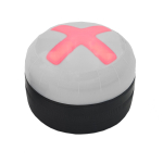 SIRENA SOS LIGHT RED X FLASH RECHARGABLE BATTERY. MAGNETIC