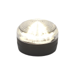 SIRENA SOS LIGHT WHITE FLASH RECHARGABLE BATTERY. MAGNETIC
