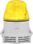 SIRENA MICROLAMP STEADY/FLASH ACOUSTIC YELLOW V12DAC GY BASE