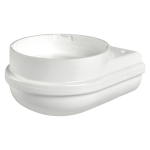 SIRENA BASE LT WALL PNP V12/24DC WHITE