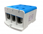 ARNOCANALI COMPACT 3 HOLE DIN TERMINAL 240MM BLUE