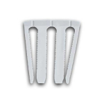 EUROCLAMP MPT ACCESSORY 3 WAY LOCKING COMB 7.5mm GREY