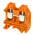 DINKLE DIN RAIL TERMINAL ORANGE 16MM