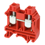 DINKLE RAIL TERMINAL RED 16MM