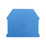 DINKLE 16MM DIN TERM END COVER BLUE