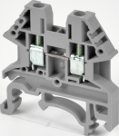 DINKLE DIN RAIL TERMINAL PHASE GREY 2.5MM