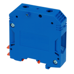 DINKLE DIN RAIL TERMINAL BLUE 50MM