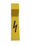 YELLOW/LIGHTNING SHROUD TO SUIT DK10N-TN STRIP OF 5