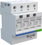 CITEL 3 PHASE+N TYPE 2 SPD IMAX 10KA 120/208V TT-TN