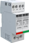 CITEL 3PHASE+N T2 COMPACT SPD IMAX 40KA 230/400V TT-TN