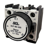 BREAKING DELAY UNIT FOR C09-C85 CONTACTORS 1NO+1NC 0.1-30 SECONDS
