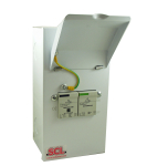 ENCLOSED 1 PHASE TYPE 1 SPD Iimp 50KA 230/400V TT/TN