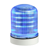 FLR LED MODULE BLUE 12-24ACDC WITH GREY SHALLOW BASE