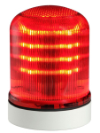 FLR LED MODULE RED 12-24ACDC WITH GREY SHALLOW BASE