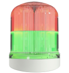 FSLR-NFC LED RGB MULTI-COLOUR MULTI SEGMENT BEACON 12-24ACDC WITH GREY SHALLOW BASE