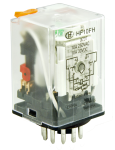 HONGFA PLUG IN RELAY 6VAC 3CO 10A HF10FH/006A-3ZDT