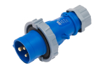 SCL 240V 16A BLUE INDUSTRIAL PLUG 3 PIN IP67