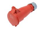 SCL 415V 16A RED INDUSTRIAL CONNECTOR 5 PIN IP44