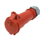 SCL 415V 32A RED INDUSTRIAL CONNECTOR 4 PIN IP44