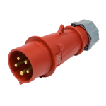 SCL 415V 32A RED INDUSTRIAL PLUG 5 PIN IP44
