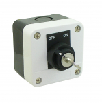 SCL IP65 PLASTIC 2 POSITION KEY SWITCH KEY OUT ALL + 1NO CONTACT