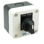 SCL PUSHBUTTON STATION SELECT SWITCH ON OFF WITH 1NO CONTACT