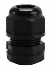 SCL M25 CABLE GLAND 13-18MM BLACK IP68