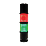 MINI TWS LIGHT TOWER 240VAC STEADY FLASH RED GREEN SOUNDER