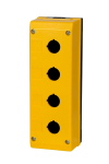 TEND 22mm 4 HOLE ENCLOSURE YELLOW
